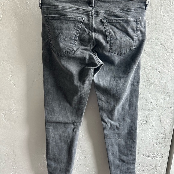 AG Stevie Ankle Petite Slim Straight Ankle size 27 P in excellent condition - Picture 2 of 2